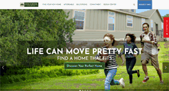 Desktop Screenshot of oakcreekhomes.com